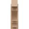 Ekena Millwork 5 1/2-in W x 14-in D x 18-in H Balboa Block Rough Cedar Woodgrain TimberThane Outlooker, Primed Tan OUTUR055X14X18BOA44RCPR - alternate 2